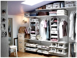 Большие и маленькие гардеробные комнаты: 11 фото